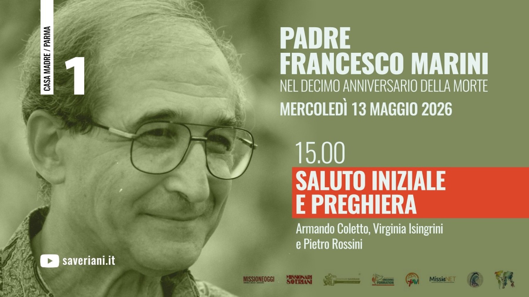 DIRETTA | Saluto Iniziale e Preghiera | Armando Coletto