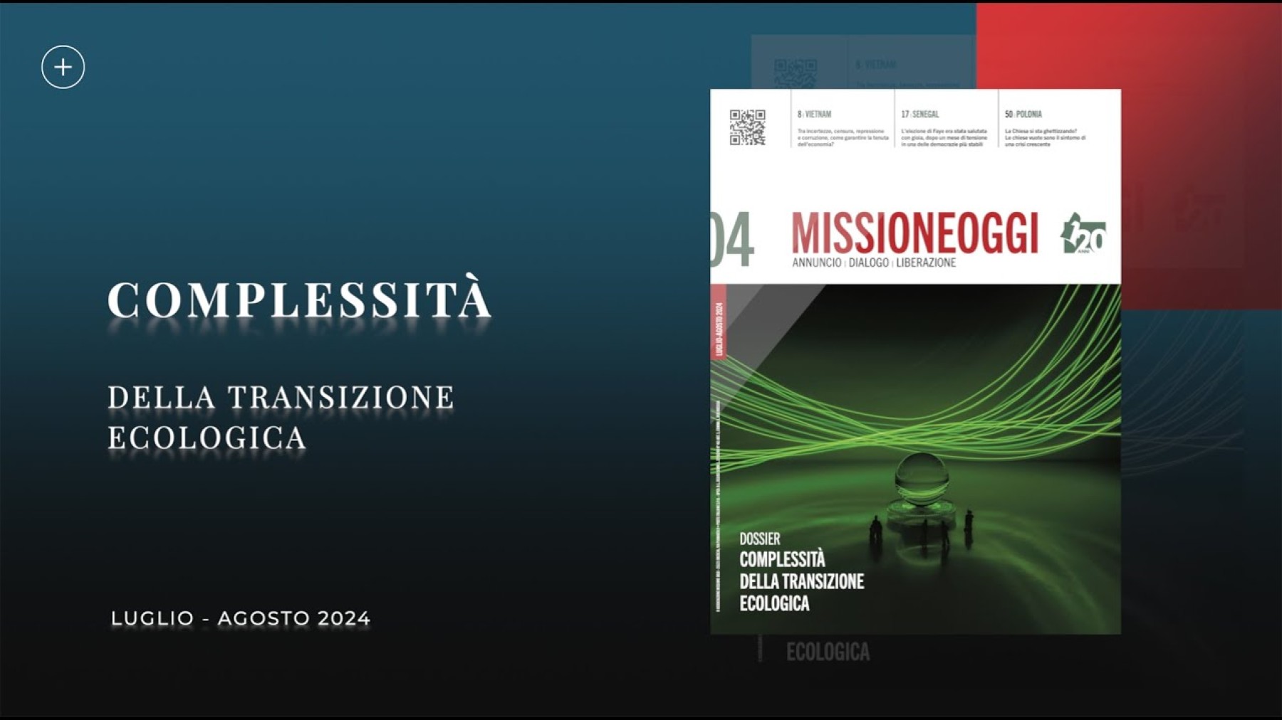 Complessit&agrave; della transizione ecologica