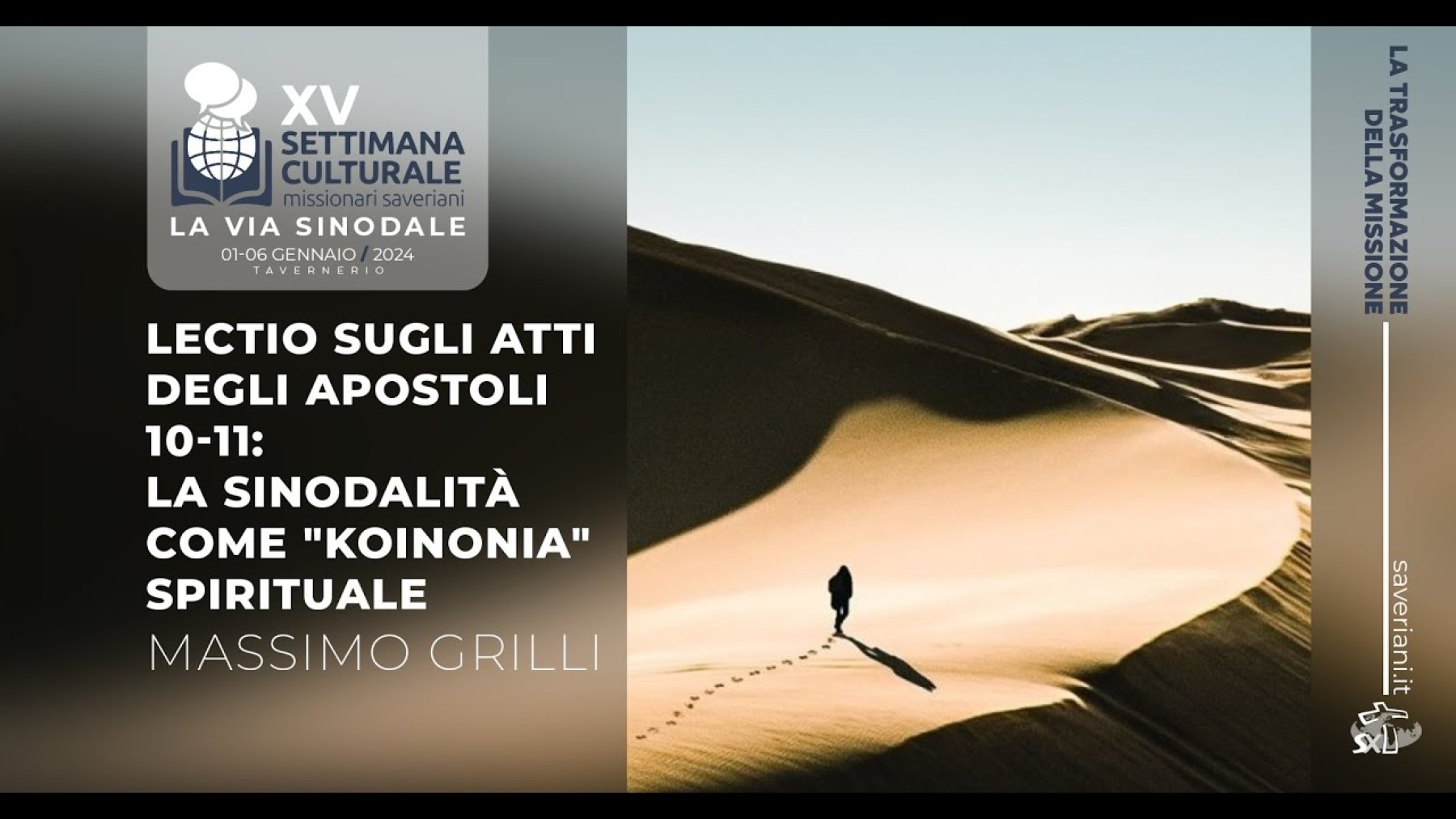 Lectio su Atti 10-11: La Sinodalit&agrave; come "Koinonia" Spirituale