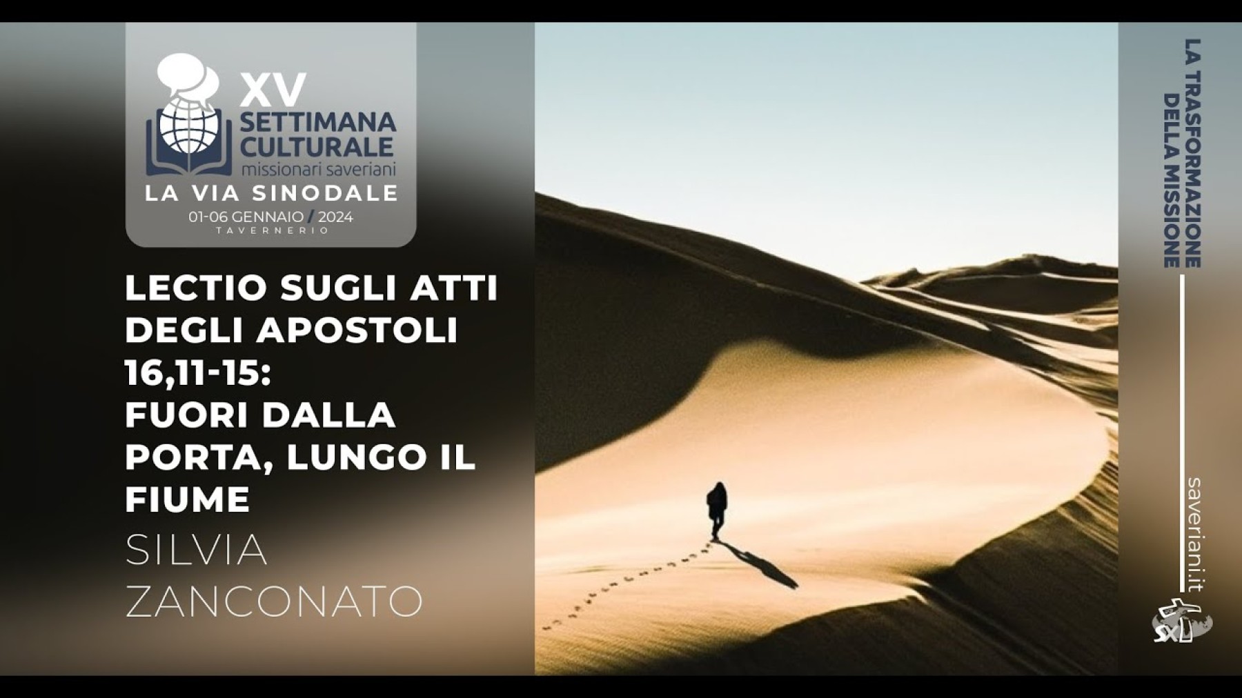 Lectio su Atti 16,11-15: Fuori dalla Porta, Lungo il Fiume